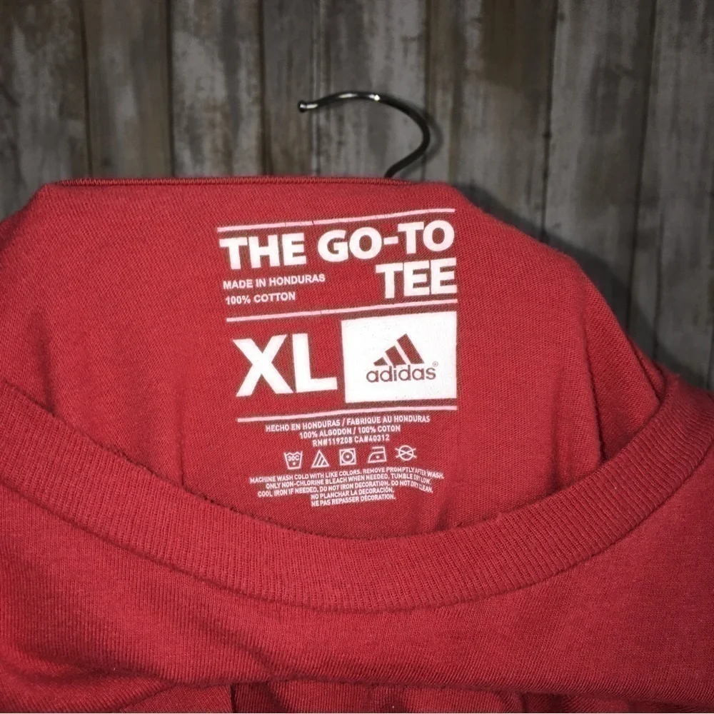Adidas Red Go To Tee